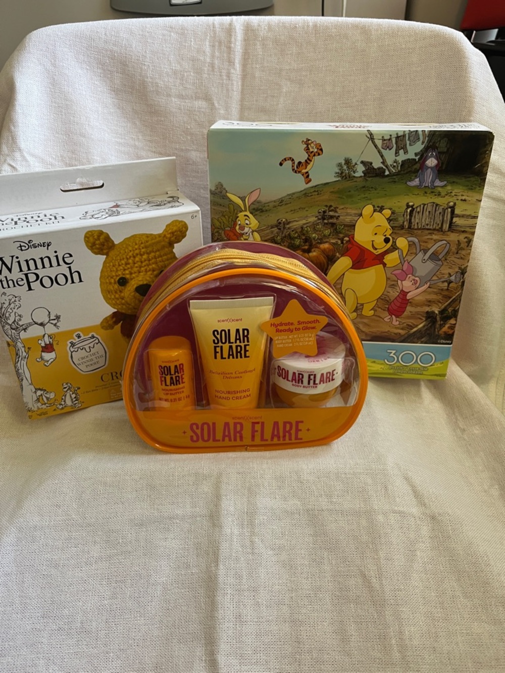 Disney Winnie the Pooh Skincare and Puzzle Bundle